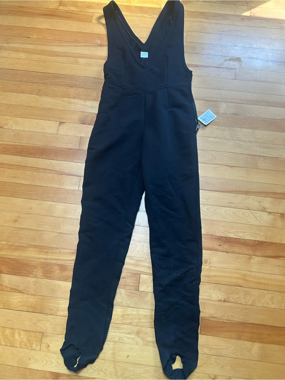 Bogner Black Bibbed Ski Pants Sz 12**see description